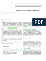 Sequential Change Detection Unknown Parameters