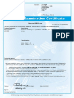 Certificación Lente Patriot 8961 Issue 1 Activex Patriot (Id 83594)