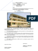 PR 73 (DPWH Completes 14-M School Building in Calbayog)