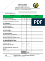 AHDP Monthly Accomplishment Report 2019