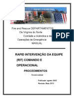 Fire and Rescue RIT Manual Procedures