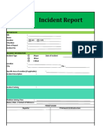 Incident Report:::: Ho Site