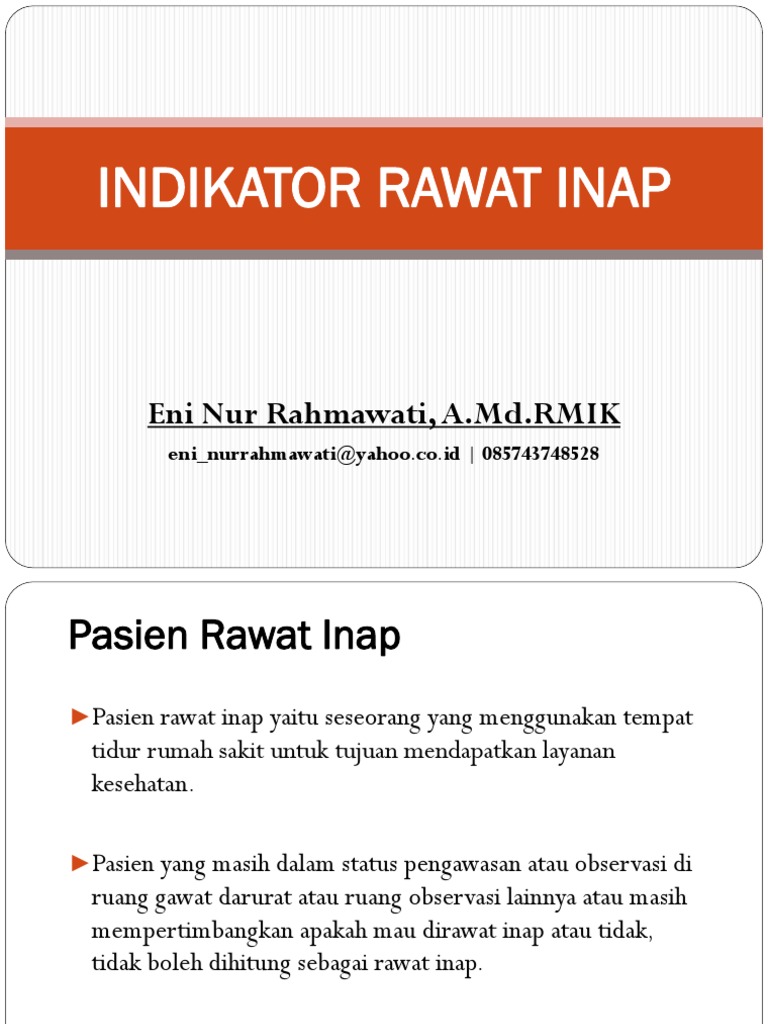 Indikator Rawat Inap PDF
