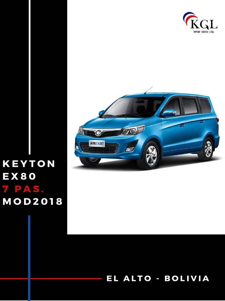 Keyton EX80: Características y Precio 2024 | PDF
