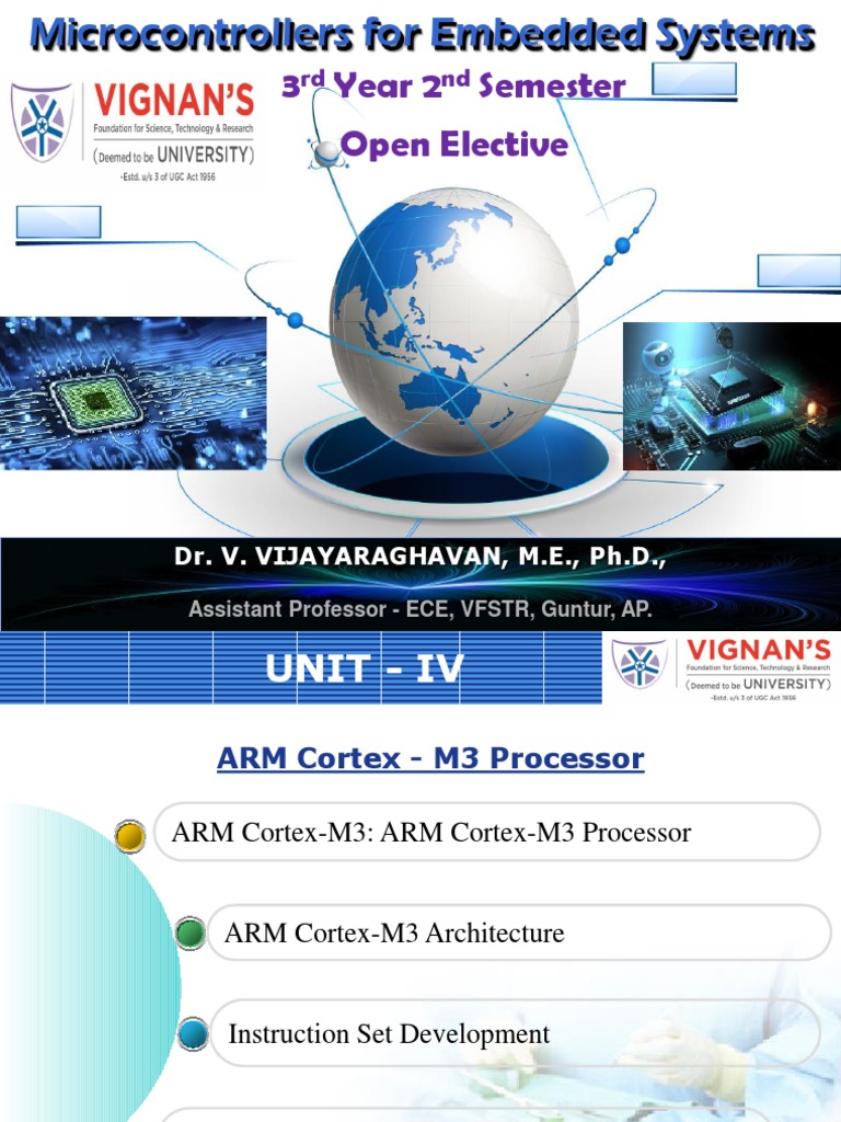 Unit4 MCES PDF Arm Architecture Computer Architecture