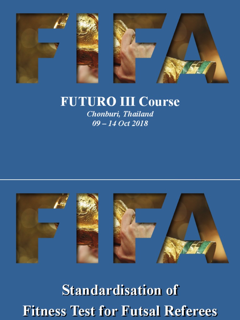 Futsal Referee Fitness Test Standards | PDF | Sports