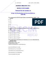 Modelo Examen Medicina 2012 - Quimica III - Aporte Gecim