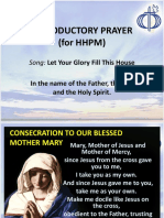 Introductory Prayer