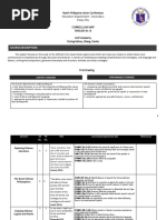 NPUC Curriculum Map GRADE 8