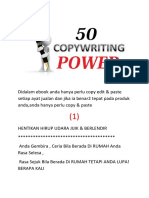 50 Copywriting Power