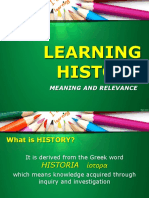 Meaning of History v3