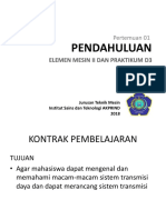 Pertemuan 01 - Pendahuluan - Kontrak Perkuliahan