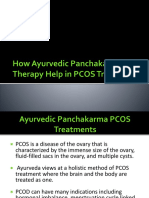 How Ayurvedic Panchakarma Therapy Help in PCOS Treatment