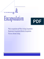 Fundamentals of Sealing and Encapsulation