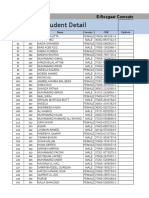 Student Detail: Profile Links