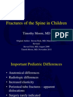 P13 - Fractures of The Spine in Children