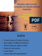 Present and Future Scenario of Indfian Marine Fisheries