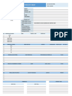 Formulir Jati Diri Pelamar PDF