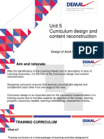 COM P - Any Logo: Unit 5 Curriculum Design and Content Reconstruction