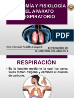 Anatomía y fisiología del aparato respiratorio