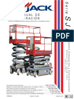 MANUAL DE OPERACION DE TIJERAS ELECTRICAS SKYJACK SERIES SJIII 129908 Spanish