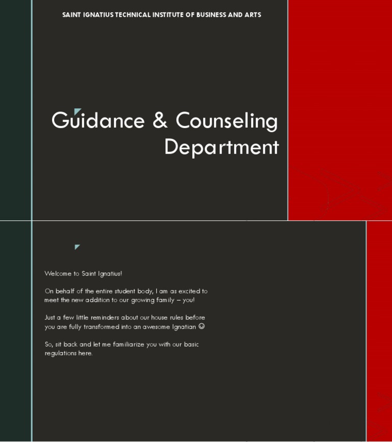 Guidance Introduction | PDF
