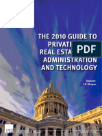 The 2010 Guide To Private Equity Real Estate Fund Administration and Technology