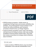 Subsistem SDM Kesehatan