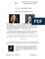 Ecuaciones Diferenciales Ordinarias PDF