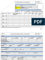 Hotel Application Form