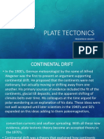 Plate Tectonics: Presented by Group 4