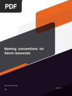 Azure Naming Convention