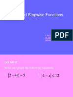 CH 4 3 Piecewise Stepwise Functionality