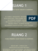 Nama Peserta Ujian Tahap Ii (Tahfidz)