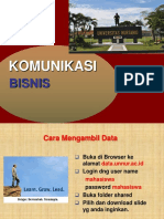 Bab III - Komunikasi Bisnis