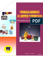 FORMULAS QUIMICAS DE LIMPIEZA