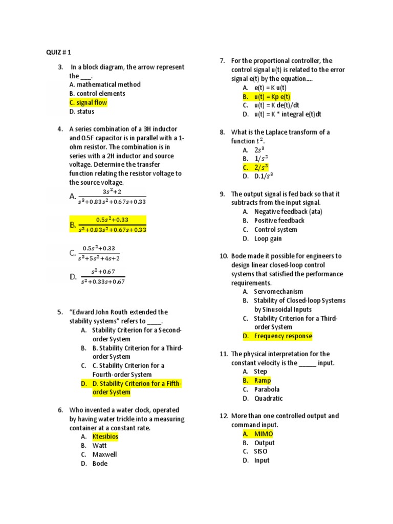 Controls Pdf Control Theory Systems Science