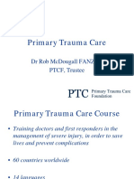 Primary Trauma Care: DR Rob Mcdougall Fanzca PTCF, Trustee