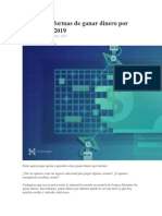 37 Mejores Formas de Ganar Dinero Por Internet en 2019