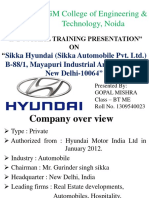 Industrail Training Sample PDF