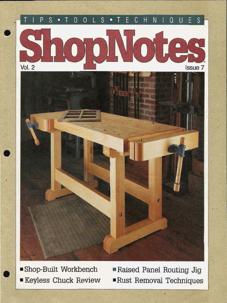Shopnotes Issue 07 PDF | PDF | Crafts | Screw
