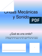 Ondas mecánicas y sonido: clasificación, características y aplicaciones