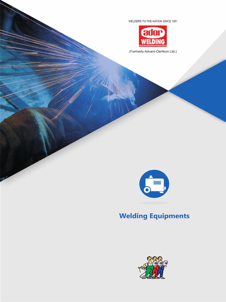 Ador - Welding Equipment - Booklet PDF | PDF | Transformer | Welding