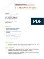 Proyecto Organizar Biblioteca