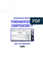 Programación Didáctica Fundamentos de Composición 1º