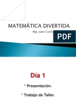 Matematica Divertida Día 1