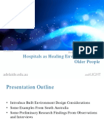 Hospitals As Healing Environments For OLDER PEOPLE PDF