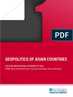 Asian Countries Geopolitics and Regional Economy