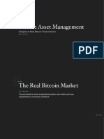 Bitwise Asset Management Analysis of Real Bitcoin Trade Volume