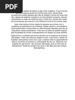 É Notório Que o Padrão de Beleza e Algo Muito Subjetivo